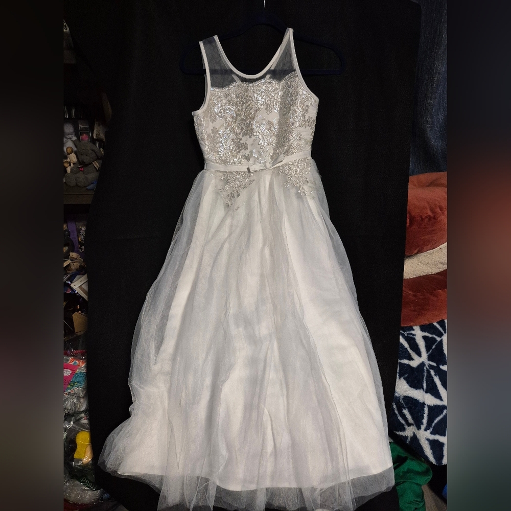 American Glamour Badgley Mischka Size 14 Girls Dress‎